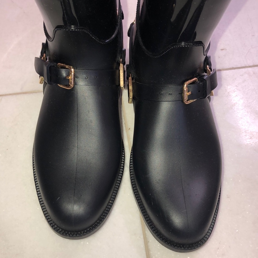 Black Jimmy Choo Rainboots (Size 36) - Picture 2 of 5